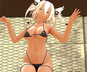 3D MMD Musashi Captured by..