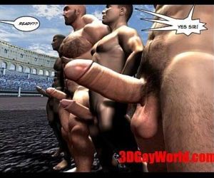 Gay Olympic Games Mirthful 3D Gay..